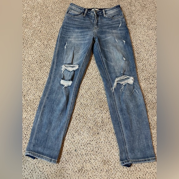 Altered State Jeans Women’s Size 26 Ripped Light Wash - Picture 1 of 6